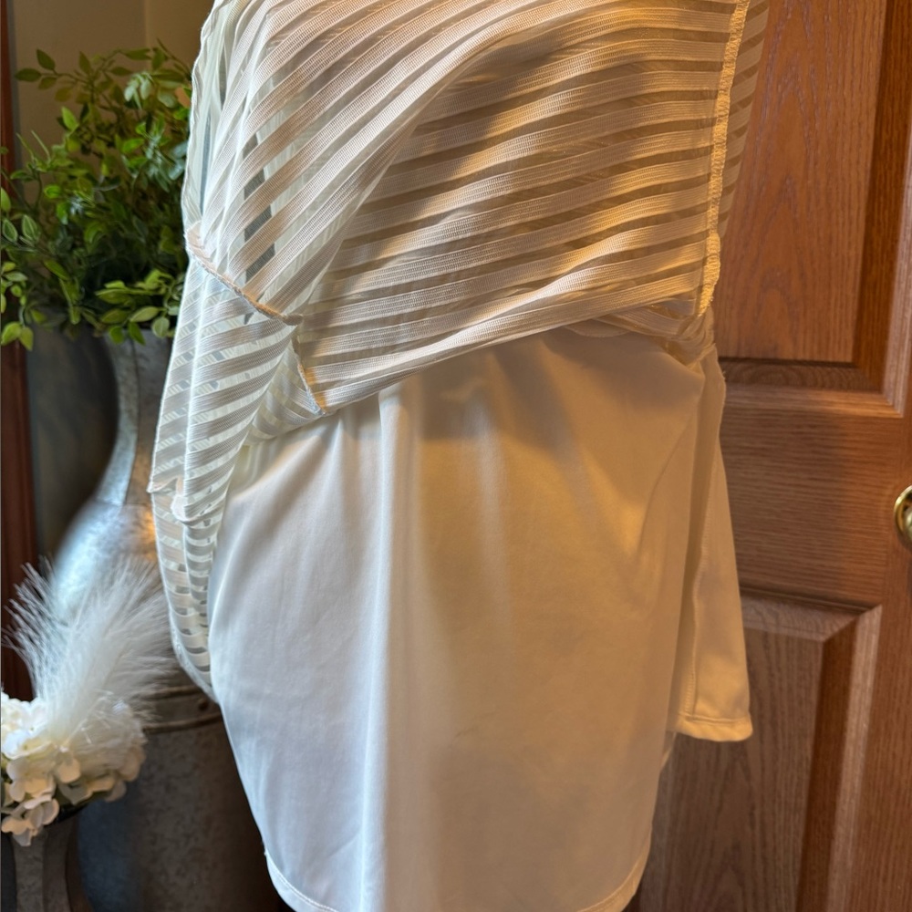Tommy Hilfiger White Sleeveless Mini Dress Womens Size 12/14 EUC - Picture 8 of 16